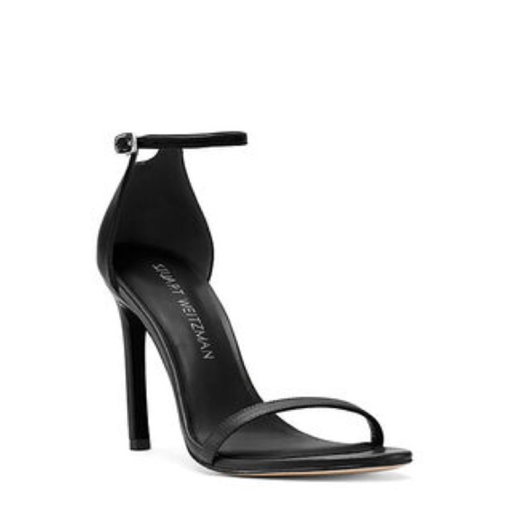 Stuart Weitzman Nudistrong Black Calf size 7